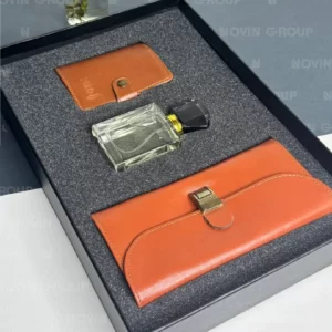 ست چرم هدیه با قابلیت حک برند